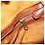 Borsa Boston MCM Logogram Vicetos in pelle PVC marrone e oro Auth 154457 D'oro - vista 19