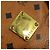 Borsa Boston MCM Logogram Vicetos in pelle PVC marrone e oro Auth 154457 D'oro - vista 21
