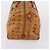 Borsa Boston MCM Logogram Vicetos in pelle PVC marrone e oro Auth 154457 D'oro - vista 4