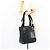 Borsa a mano in tela GG Gucci Nera 019 0402 Auth 155192 Nero - vista 25