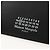 Autre Marque Maison Margiela Custodia Fragmento 4 Stitch Portafoglio Compatto in Pelle Nera Auth 154938M - vista 13