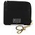 Autre Marque Maison Margiela Custodia Fragmento 4 Stitch Portafoglio Compatto in Pelle Nera Auth 154938M - vista 2