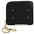 Autre Marque Maison Margiela Custodia Fragmento 4 Stitch Portafoglio Compatto in Pelle Nera Auth 154938M - vista 3