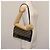 Borsa a Spalla in Tela Trotter Christian Dior Blu Navy Oro Auth 146109 D'oro - vista 23