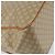 Céline Borsa a Spalla in Tela Macadam CELINE PVC Beige Oro Auth 144918 D'oro - vista 13