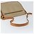 Céline Borsa a Spalla in Tela Macadam CELINE PVC Beige Oro Auth 144918 D'oro - vista 7