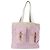 Borsa Tote Prada in Nylon Rosa Argento Auth 151432