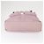 Borsa Tote Prada in Nylon Rosa Argento Auth 151432 - vista 9