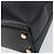 Borsa a mano Gancini in pelle nera e oro Salvatore Ferragamo Auth 155657 Nero D'oro - vista 10