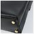 Borsa a mano Gancini in pelle nera e oro Salvatore Ferragamo Auth 155657 Nero D'oro - vista 12