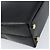 Borsa a mano Gancini in pelle nera e oro Salvatore Ferragamo Auth 155657 Nero D'oro - vista 13