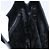 Borsa a mano Gancini in pelle nera e oro Salvatore Ferragamo Auth 155657 Nero D'oro - vista 18
