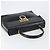 Borsa a mano Gancini in pelle nera e oro Salvatore Ferragamo Auth 155657 Nero D'oro - vista 6