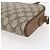 Borsa Gucci GG Supreme Web Sherry Line in PVC beige e oro 116 02 089 Auth BA7464 D'oro - vista 15
