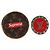 FIBBIA SPILLA LOUIS VUITTON Monogram LVxSupreme 2 Set Rosso LV Auth 128511M