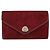 Borsa a Spalla con Catena Christian Dior in Camoscio Bordeaux Oro Auth bs30368 D'oro Bordò - vista 13