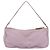 PRADA Accessory Pouch Nylon Pink Silver Auth ki6145 Silvery - view 2