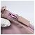 PRADA Accessory Pouch Nylon Pink Silver Auth ki6145 Silvery - view 9