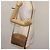 Gucci Borsa a Spalla Micro GG Supreme PVC Beige Oro 007 904 0095 Auth ep11014 D'oro - vista 22