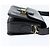 Borsa a Spalla CÉLINE Carrozza in Pelle Nera e Oro Auth bs30594 Nero D'oro - vista 4