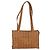 Borsa tote MCM Logogram Vicetos in pelle PVC marrone e oro Auth BA6608 D'oro