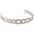 LOUIS VUITTON Katyusha metallo Argento LV Auth 150791