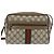 Borsa Sherry Line GG Supreme Web di GUCCI in PVC beige e oro 56 02 004 Auth BA7480 D'oro - vista 13