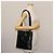 Bolsa de Ombro Gancini Emalhe Preta Auth BA6810 de Salvatore Ferragamo Preto - vista 21