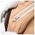 Borsa a spalla GUCCI GG Plus Supreme PVC Beige Oro Auth ep11624 D'oro - vista 22