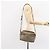 Borsa a spalla GUCCI GG Plus Supreme PVC Beige Oro Auth ep11624 D'oro - vista 25