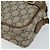 Borsa a spalla GUCCI GG Plus Supreme PVC Beige Oro Auth ep11624 D'oro - vista 9