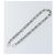 LOUIS VUITTON Cinghia a Spalla in Catena Metal 25,6"" Argento LV Auth 150641 - vista 2