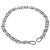 LOUIS VUITTON Cintura a Spalla in Catena Metallo 60 cm Argento LV Auth 150637