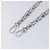 LOUIS VUITTON Cintura a Spalla in Catena Metallo 60 cm Argento LV Auth 150637 - vista 3