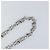 LOUIS VUITTON Cintura a Spalla in Catena Metallo 60 cm Argento LV Auth 150637 - vista 5