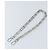 LOUIS VUITTON Cintura a Spalla in Catena Metallo 60 cm Argento LV Auth 150637 - vista 6