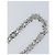 LOUIS VUITTON Cintura a Spalla in Catena Metallo 60 cm Argento LV Auth 150637 - vista 9