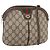 Borsa Gucci GG Supreme Web Sherry Line PVC Beige Oro 904 02 047 Auth BA7465 D'oro