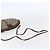 Borsa Gucci GG Supreme Web Sherry Line PVC Beige Oro 904 02 047 Auth BA7465 D'oro - vista 7