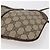 Borsa Gucci GG Supreme Web Sherry Line PVC Beige Oro 904 02 047 Auth BA7465 D'oro - vista 9