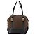 LOEWE Velazquez Boston Bag Leder Braun Gold Auth 146927 - Ansicht 13