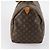 LOUIS VUITTON Borsa Boston Monogram Keepall 55 M41424 LV Auth bs30067 Monogramma - vista 3