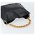 Borsa a mano in pelle Gucci Bamboo nera e oro 001 2123 1638 Auth ep11605 Nero D'oro - vista 6