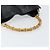 Borsa a mano in pelle Gucci Bamboo nera e oro 001 2123 1638 Auth ep11605 Nero D'oro - vista 7