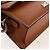 Borsa a mano mini JACQUEMUS in pelle 2 in 1 marrone oro Auth 128501M D'oro - vista 16