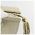 BALLY Borsa a Mano Trapuntata in Pelle Bianca e Oro Auth ti3520 Bianco D'oro - vista 14