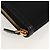 PRADA Cartera Larga de Cuero Nylon Negro Oro 1ML506 Auth am10026V Dorado - vista 14