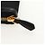 PRADA Cartera Larga de Cuero Nylon Negro Oro 1ML506 Auth am10026V Dorado - vista 7