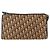 Borsa a Spalla in Tela Trotter Christian Dior Beige Oro Auth 157215 D'oro - vista 3