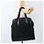Borsa Tote PRADA in nylon e pelle nera Auth 156859 Nero - vista 23